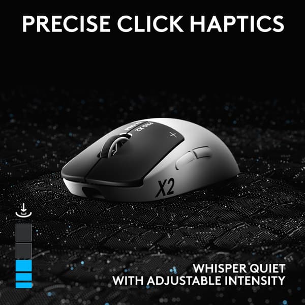 Logitech G PRO X2 Superstrike trådlös spelmus