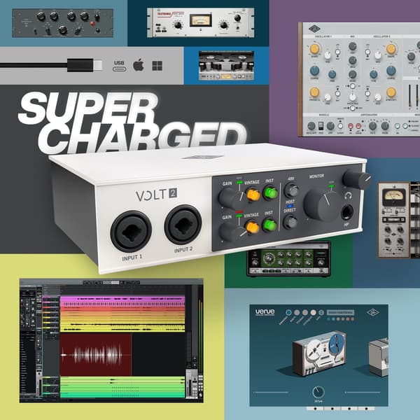 Universal Audio Volt 2 -USB-C-ljudkort