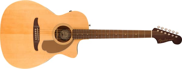 Fender Newporter Player akustisk gitarr, Natural