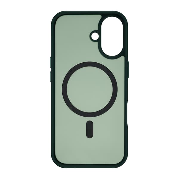 FoneKit MagSafe-kompatibelt mjukt skyddsfodral, iPhone 17, mörkgrön