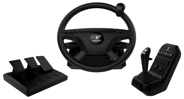Aerosoft Lastbil & Buss Hjul System rattkontroll, PC
