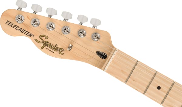 Squier Affinity Telecaster - vänsterhänt elektrisk gitarr, Butterscotch Blonde