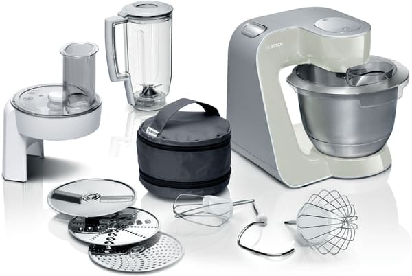Bosch MUM58L20 köksmaskin, 3,9 l, grå