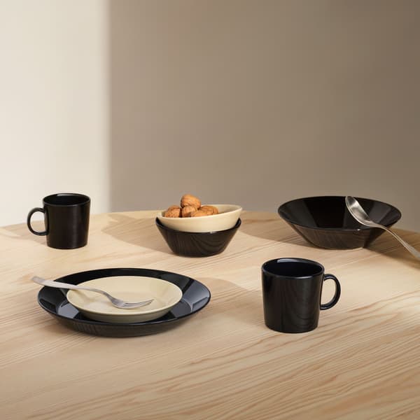 Iittala Teema -tallrik, 21cm, svart