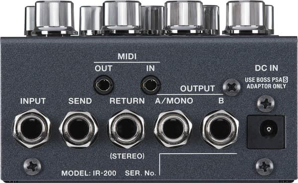 Boss IR-200 förstärkarmodellering