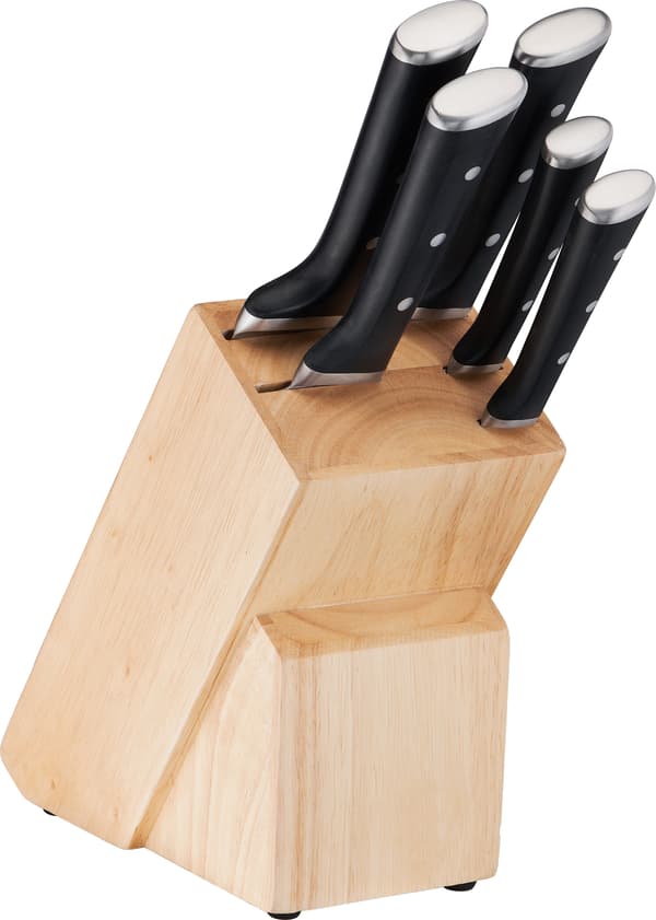 Tefal Ice Force knivblock, inkl. 5 knivar
