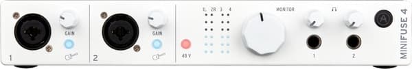 Arturia Minifuse 4 ljudkort USB-C, vit
