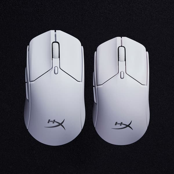 HyperX Pulsefire Haste 2 Mini Trådlös Gamingmus, vit