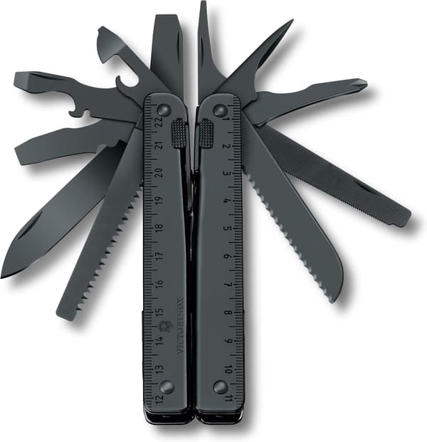 Victorinox SwissTool Burnished multiverktyg, svart