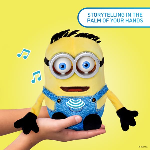 Minions Henry Puppetronic interaktiv mjukisdjur, 25 cm