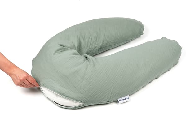 Doomoo Comfy Big -amningskudde, tetra grön
