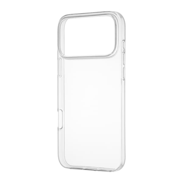 FoneKit silikonskydd, iPhone 17 Pro Max, transparent