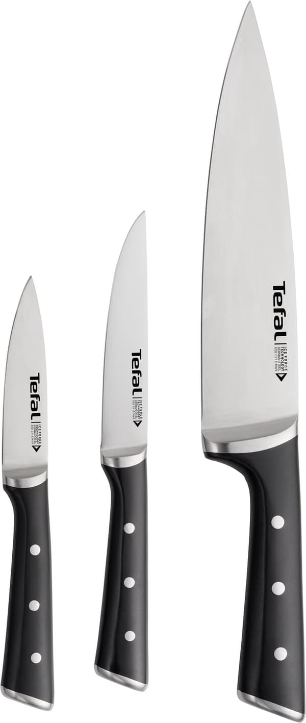 Tefal Ice Force kniv-sæt, inkl. 3 knive