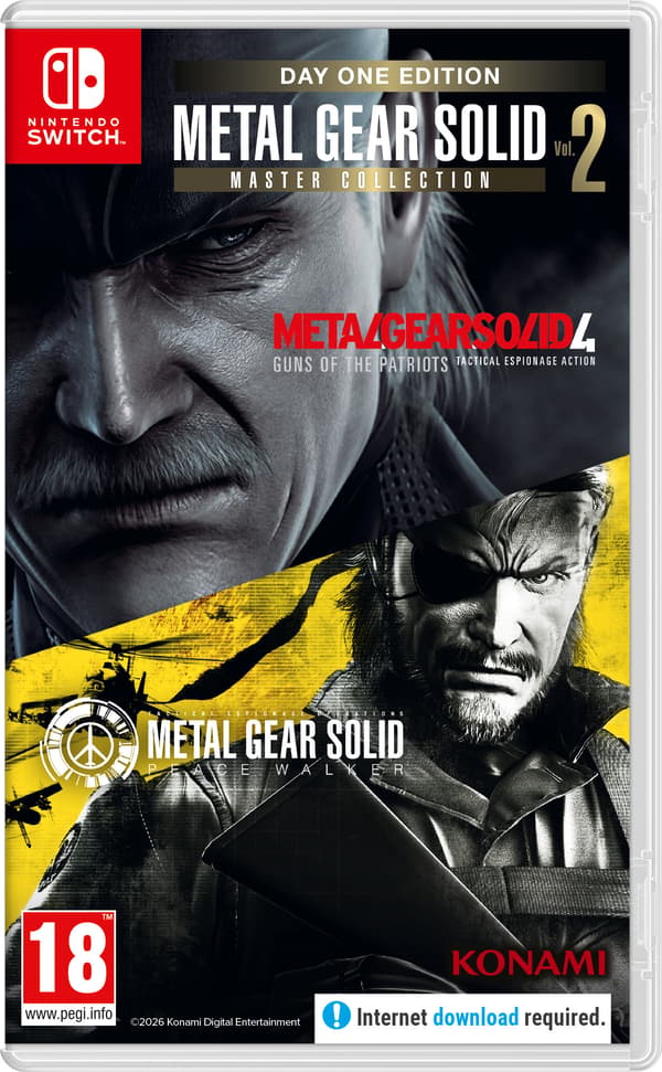Metal Gear Solid Master Collection 2 Day1 edition (Switch)