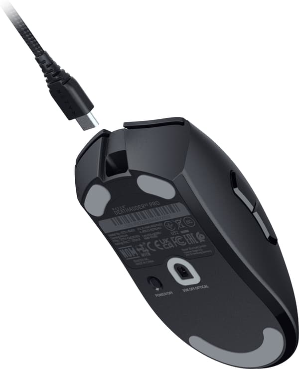 Razer Deathadder V3 Pro trådlös gamingmus, svart