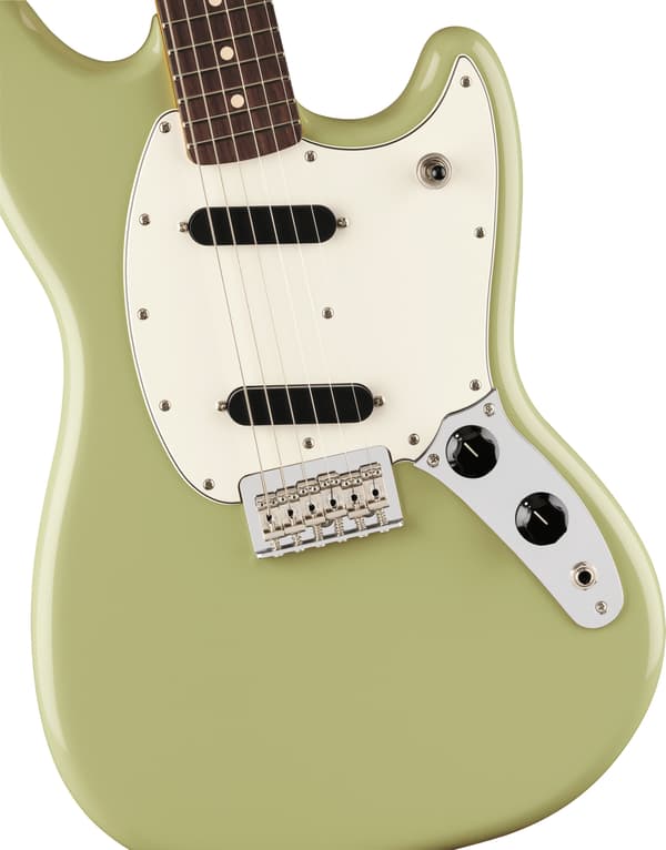 Fender Player II Mustang -6-strängad elgitarr, SS, Birch Green