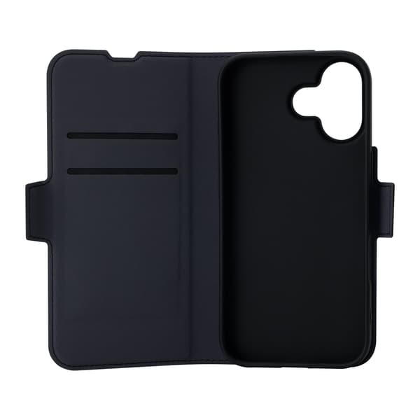 FoneKit MagSafe-kompatibelt BookCase skyddsfodral, iPhone 17, svart