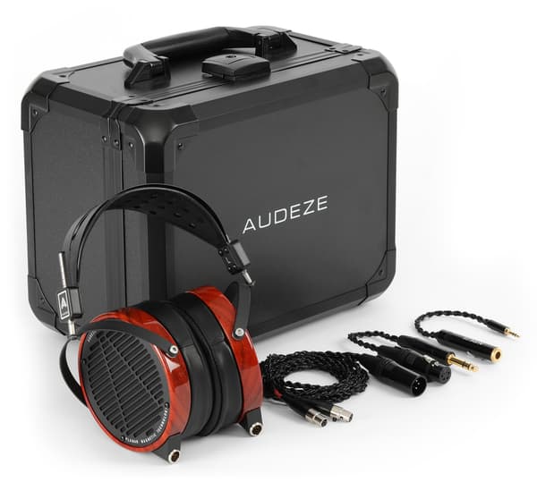 Audeze LCD-2 hörlurar, Padauk, läderfri