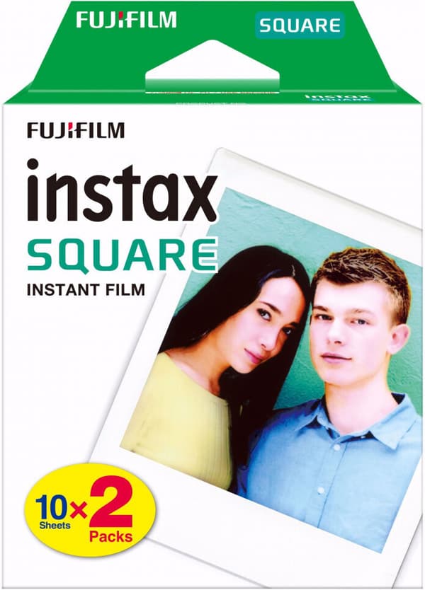 Fujifilm Instax Square bildfilm, 20 bilder