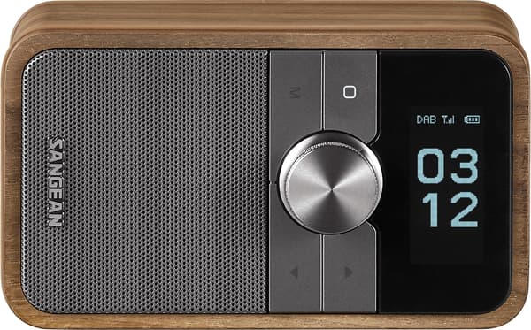 Sangean DDR-8 Bluetooth-radio, valnöt