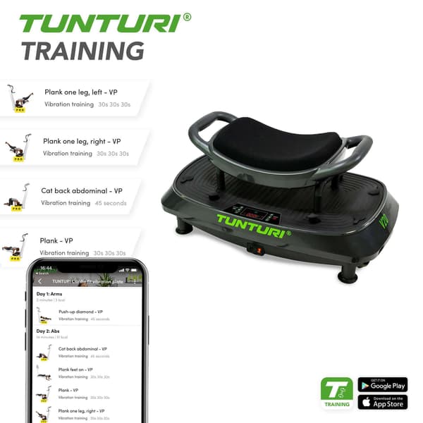 Tunturi Cardio Fit V20 Vibrationsplatta