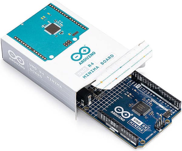 Arduino Uno Rev4 Minima utvecklingsplattform