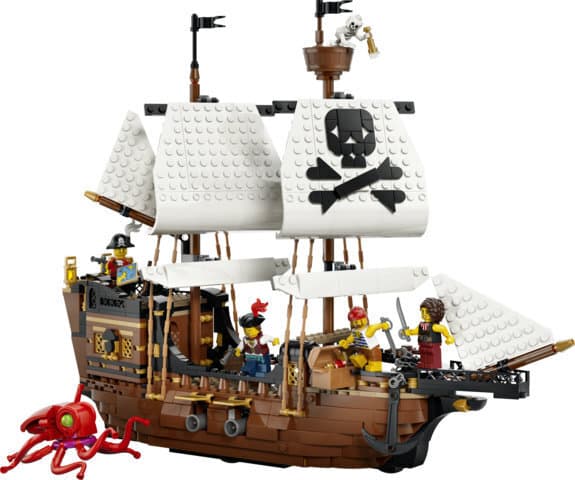 LEGO Creator 31387 – Mäktigt piratskepp