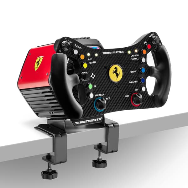 Thrustmaster T818 servo + F488 ratt + Raceline styrpaket