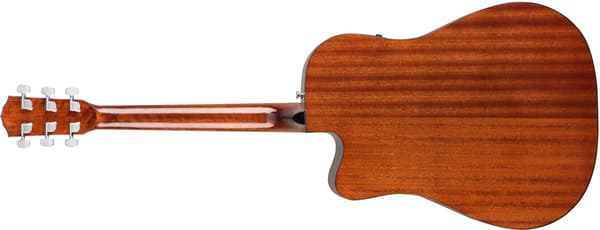 Fender CD-60SCE -elektroakustisk gitarr, All-mahogany