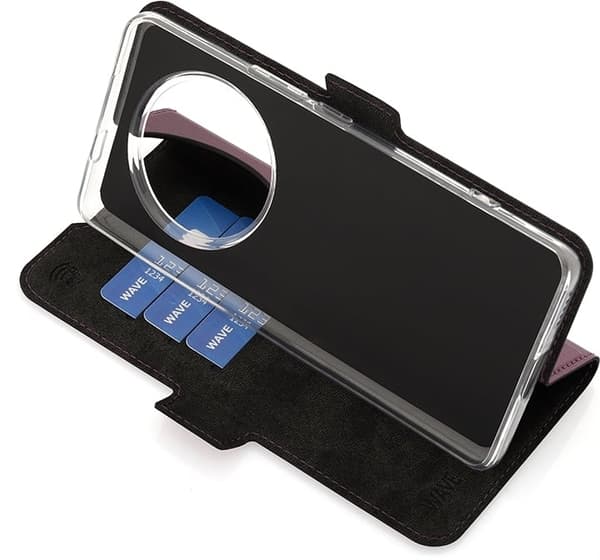 Wave Book Case, Honor Magic7 Lite 5G, Rökig Sangria