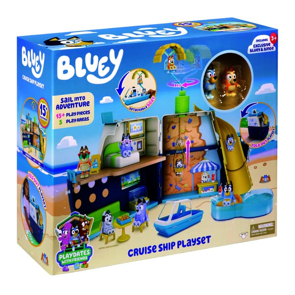 Bluey Cruise kryssningsfartyg lekset