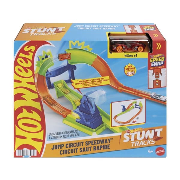 Hot Wheels Stunt Tracks Championship Circuit Challenge bilbansset