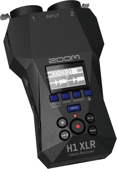 Zoom H1 XLR bärbar inspelare