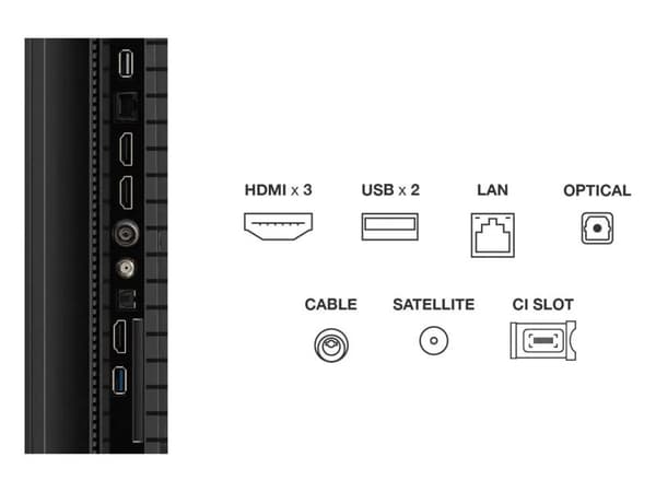 TCL 75" T69C – 4K QLED Google TV
