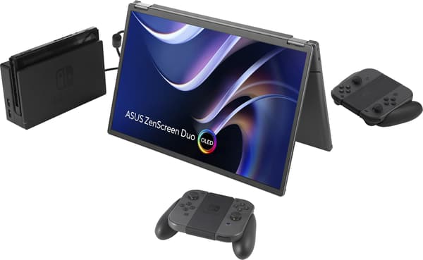 Asus Zenscreen Duo OLED MQ149CD 14" bärbar skärm