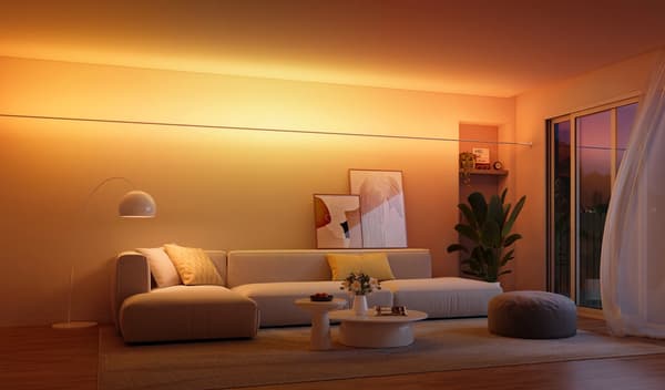 Govee Skyline Strip Light smart belysningsset, 4 m, vit