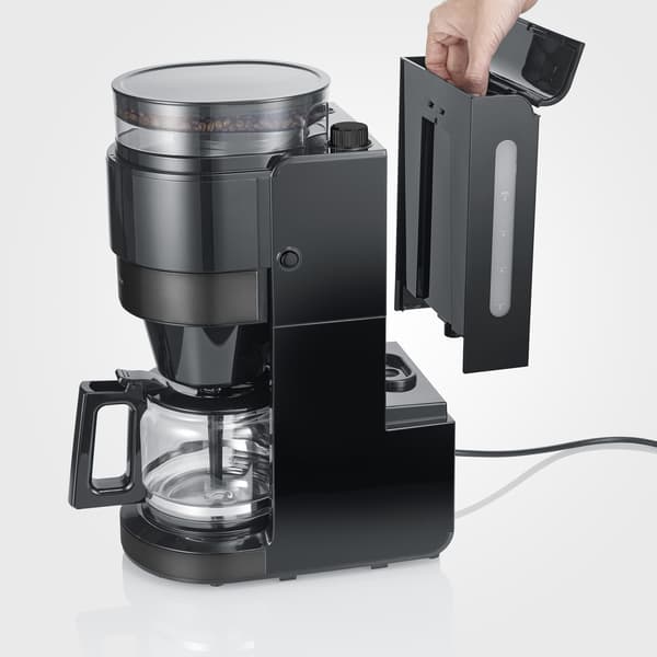Severin KA4830 kaffebryggare med kvarn, glaskanna
