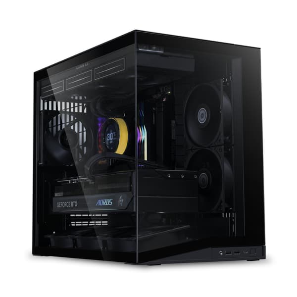 Lian Li O11D Mini V2 Flow ATX-chassi, svart