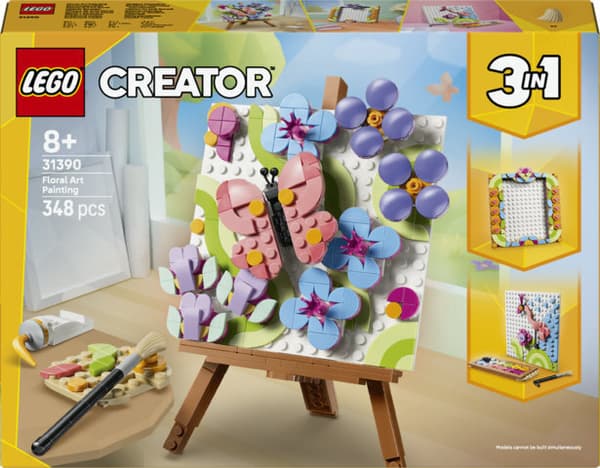 LEGO Creator 31390 – Blomsterinspirerat konstverk