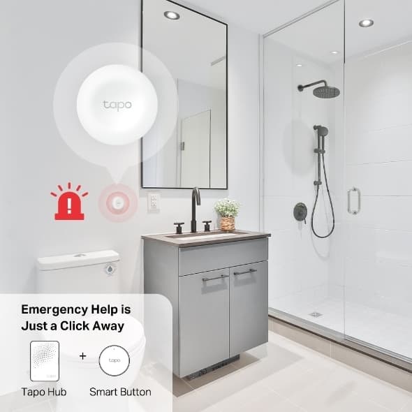 TP-LINK Tapo S200B Smart Button -knappkontroll