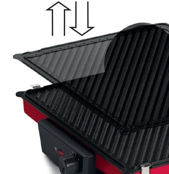 Bosch TCG4104 smörgåsgrill, röd