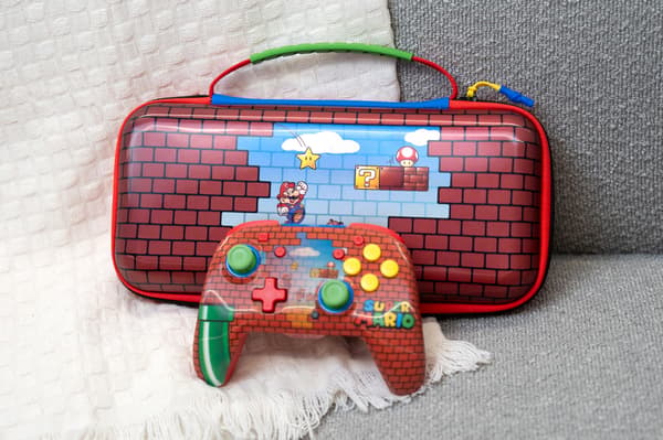 Turtle Beach PlayTrek resefodral, Mario Bricks, Nintendo Switch