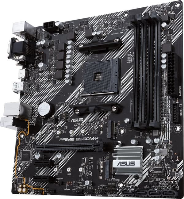 Asus Prime B550M-K AM4 microATX-moderkort