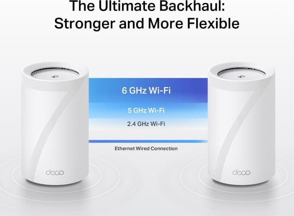 TP-Link Deco BE68 Tri-Band Mesh-system, 1 st