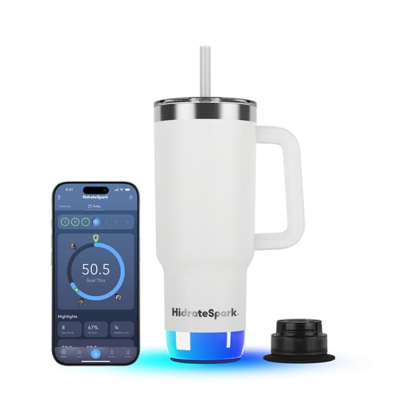 HidrateSpark PRO 2 smartdryckesmugg, 0,89 l, vit