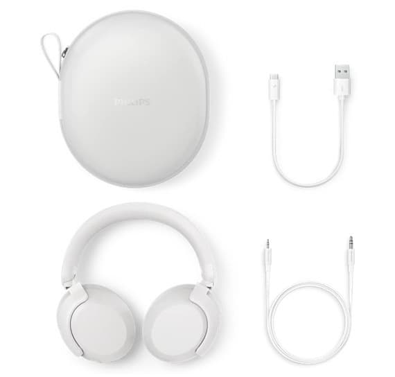 Philips TAH6000WT/00 trådlösa hörlurar, vit