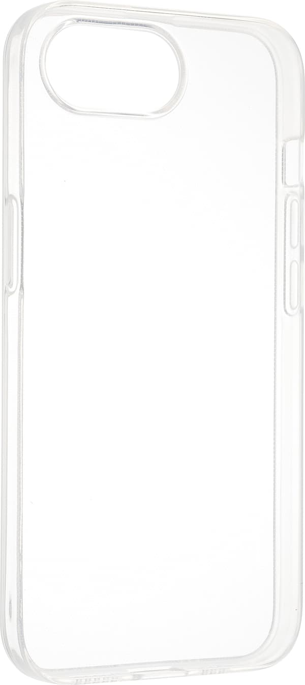 Fonekit silikonfodral, iPhone 16e, genomskinlig