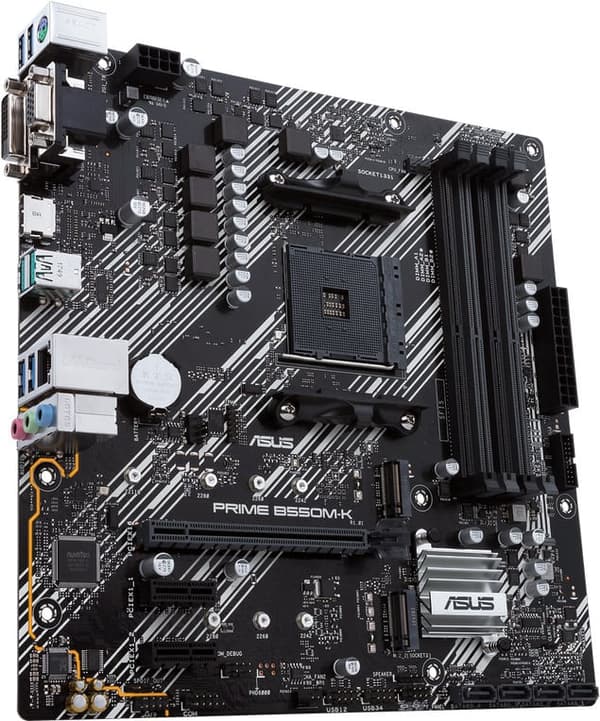 Asus Prime B550M-K AM4 microATX-moderkort