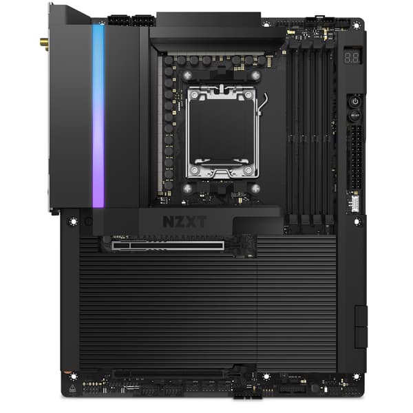 NZXT N9 X870E moderkort, svart