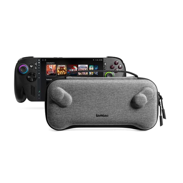 Tomtoc FancyCase-G02 ROG Xbox Ally X / ROG Xbox Ally Slim skyddsfodral, grå